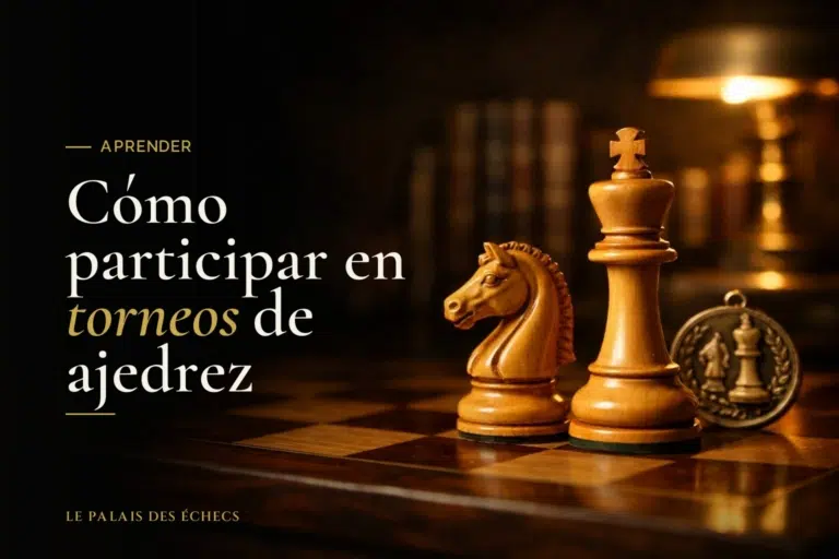 Cómo participar en torneos de ajedrez