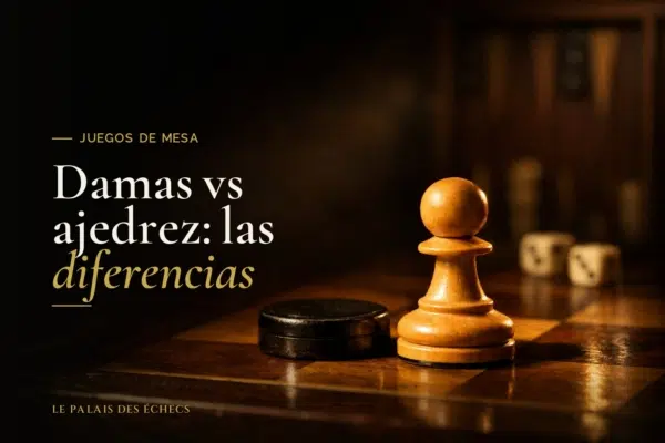 Damas vs ajedrez: las diferencias