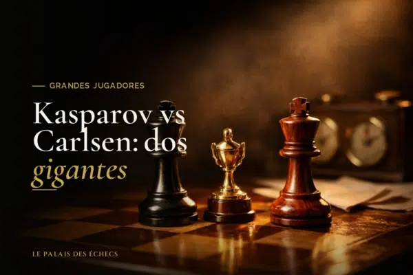 Kasparov vs Carlsen: dos gigantes