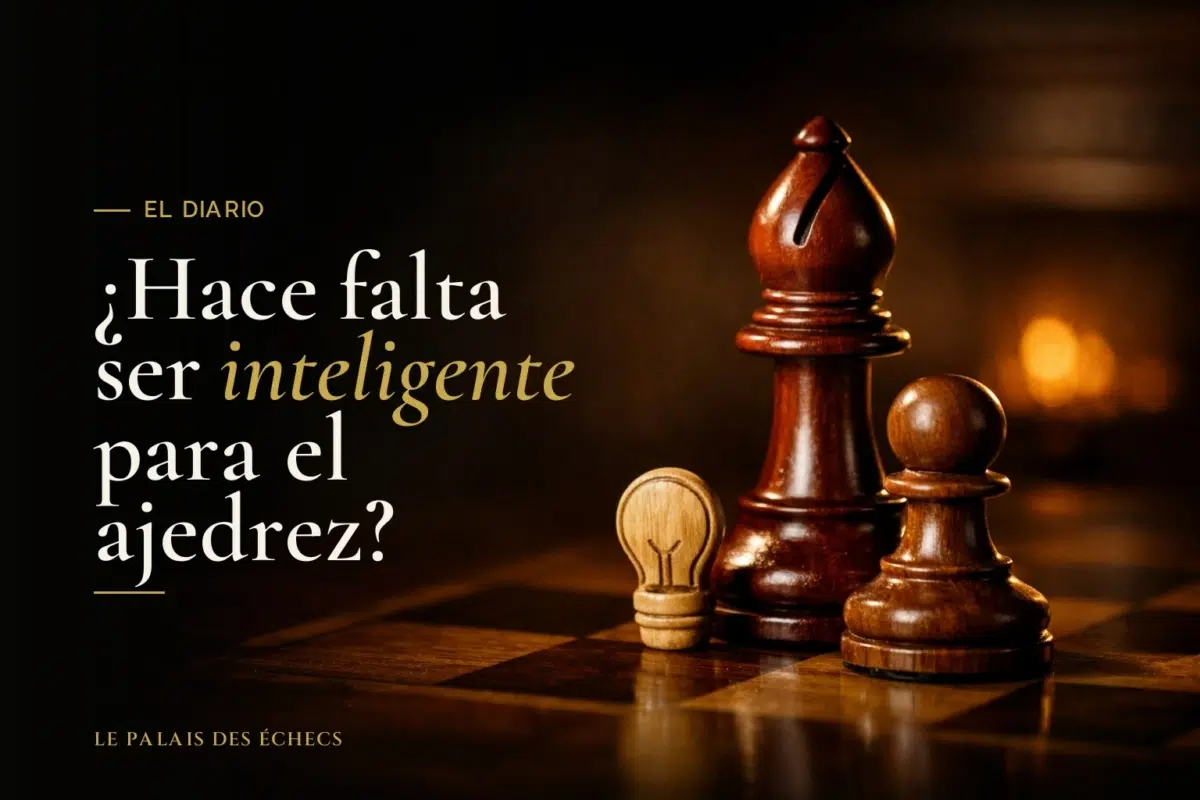 ¿Hace falta ser inteligente para el ajedrez?