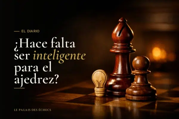 ¿Hace falta ser inteligente para el ajedrez?