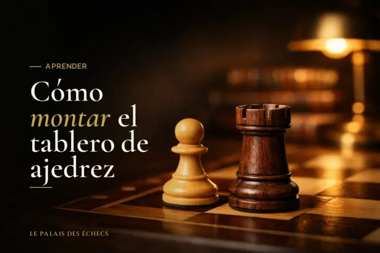 Cómo montar el tablero de ajedrez